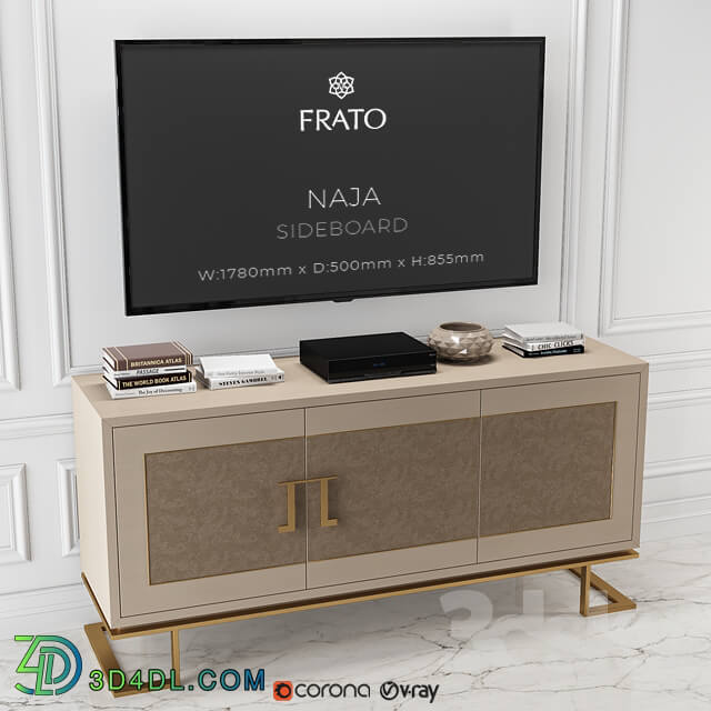 Sideboard Chest of drawer Frato Naja