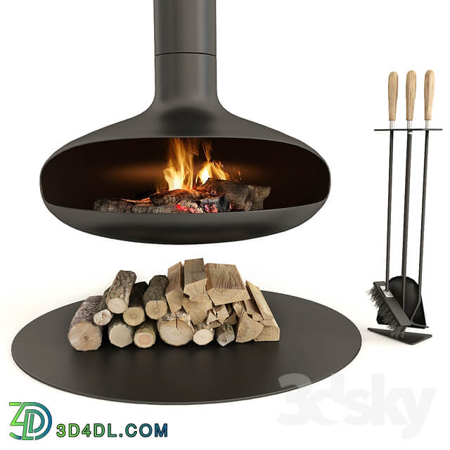 Fireplace Modern Focus