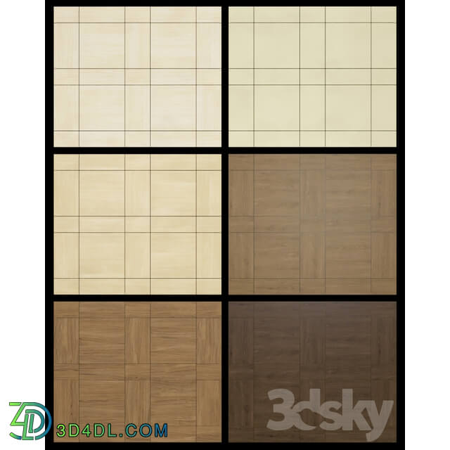 Acoustic decorative panels 6 kinds set 5