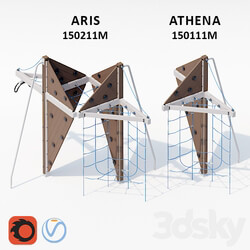 Lappset ARIS and ATHENA 3D Models 