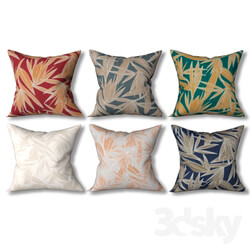 Set of decorative pillows Set 08 . 