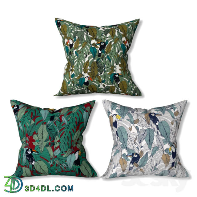 Set of decorative pillows Set 011 .