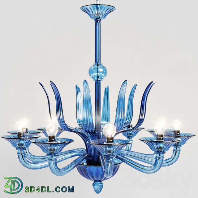 De Majo Chandelier 7077 K10 Pendant light 3D Models