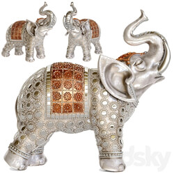 Elephant figurine. Elephant 3D Models 