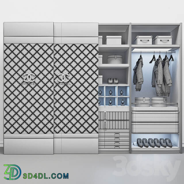 Coco Chanel Cupboard 3D Models