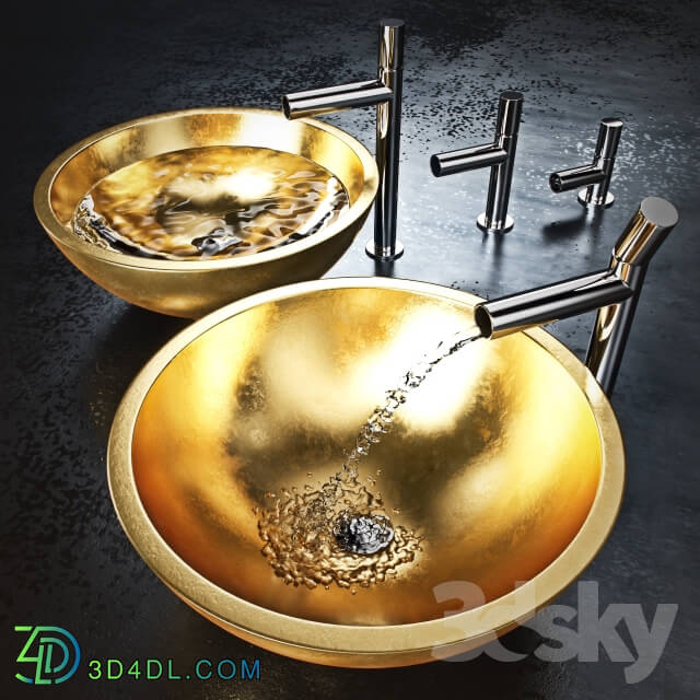 Faucet and sink 002