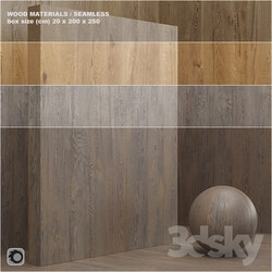 Material wood veneer seamless set 14 