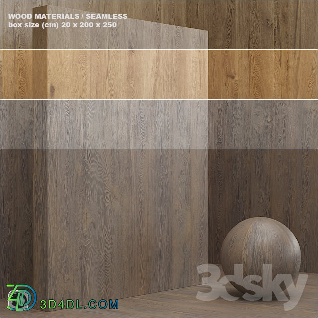 Material wood veneer seamless set 14