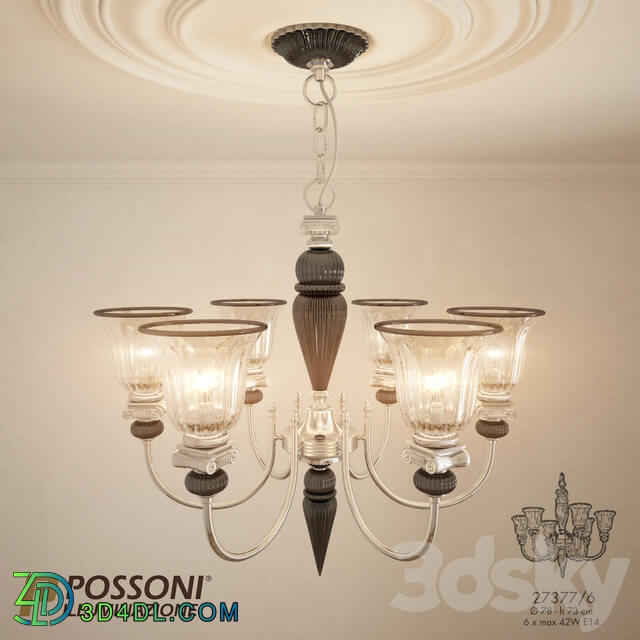 Chandelier Possoni Pendant light 3D Models