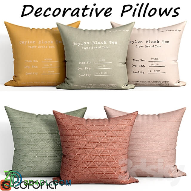 Decorative pillows set 119