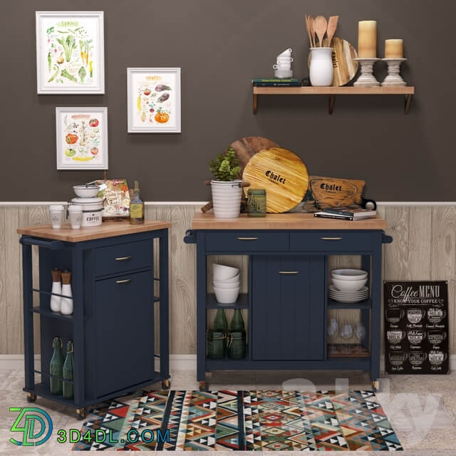 Aldridge Kitchen Cart