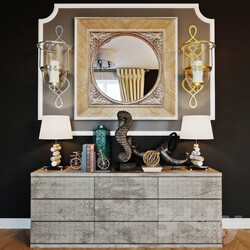 Sideboard Chest of drawer Archpole X chest of drawers with decor 