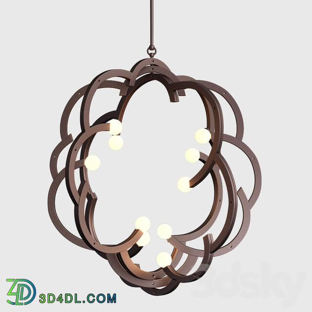 Blow pendant bronze von Roll Hill Pendant light 3D Models