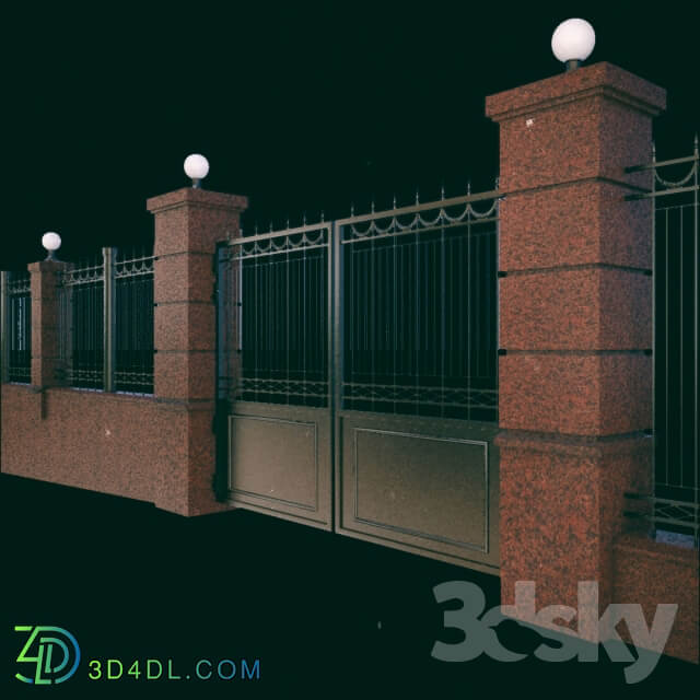 Other architectural elements Fence administration