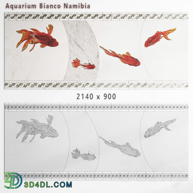 Tile Sicis SiciStone Aquarium Bianco Namibia