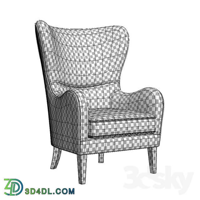 Jera Swoop Wing Chair