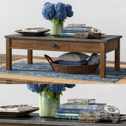 Pottery barn CHANNING COFFEE TABLE 