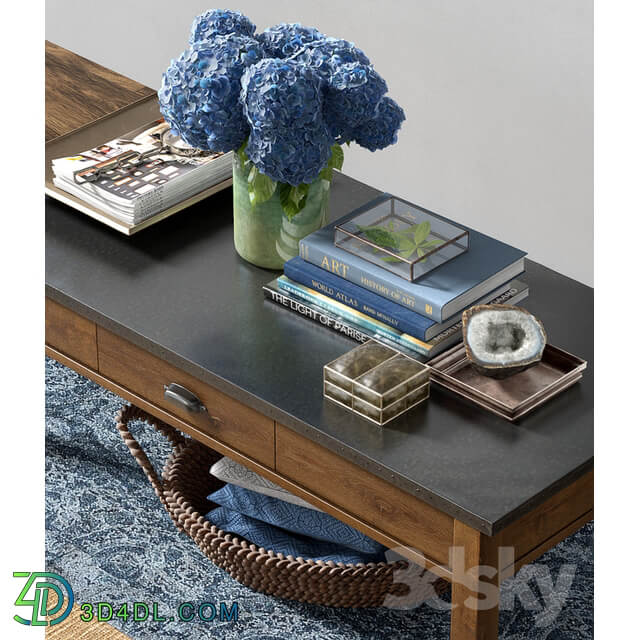 Pottery barn CHANNING COFFEE TABLE