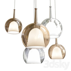 Medium Glo Pendant Light Pendant light 3D Models 