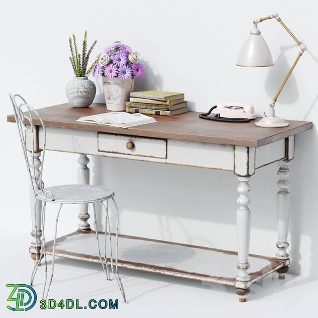 Table Chair Decorative Set