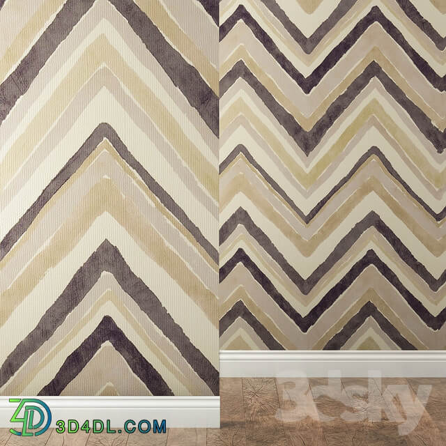 Wallpapers SANDERSON collection ZIGZAG