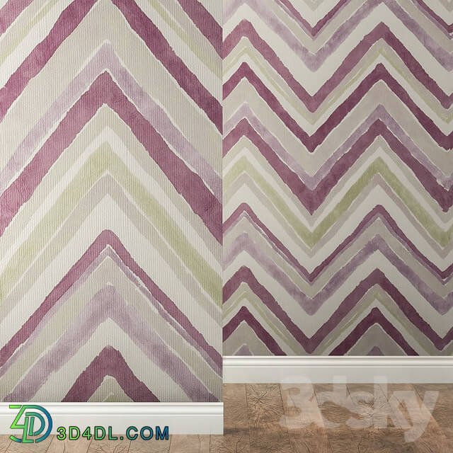 Wallpapers SANDERSON collection ZIGZAG