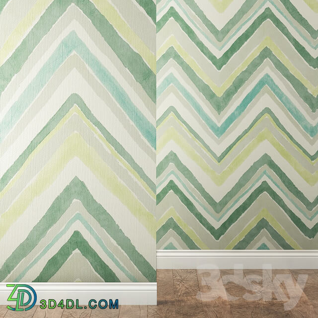 Wallpapers SANDERSON collection ZIGZAG