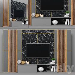 Tv Stand 18 TV Wall 3D Models 