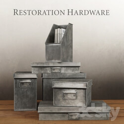 RH INDUSTRIAL METAL OFFICE STORAGE COLLECTION 