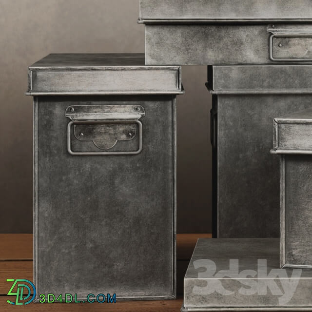 RH INDUSTRIAL METAL OFFICE STORAGE COLLECTION