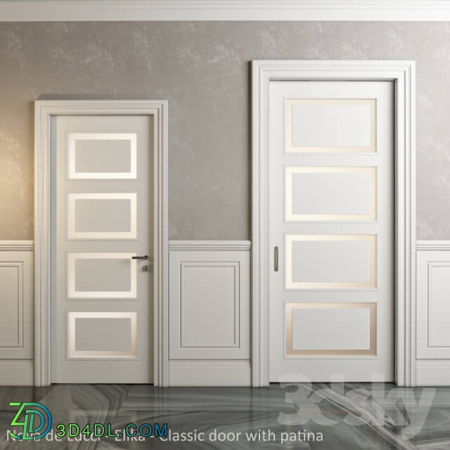 Classic doors and panels Nova de Lucci Elika