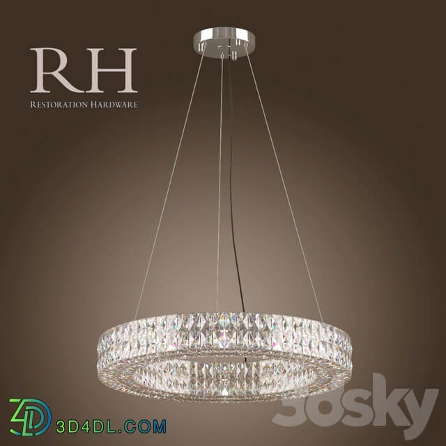 RH SPIRIDON RING CHANDELIER 32 Pendant light 3D Models