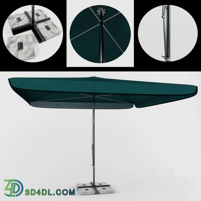 Umbrella Street Other 3D Models