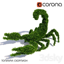 Topiary Scorpio 3D Models 
