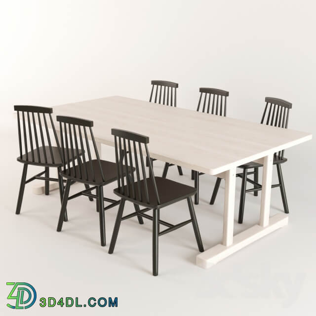 Table Chair Table Set