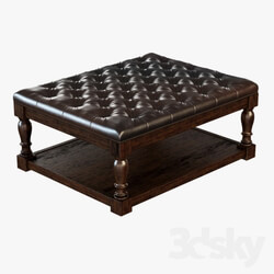 Alfred Coffee Table Leather 