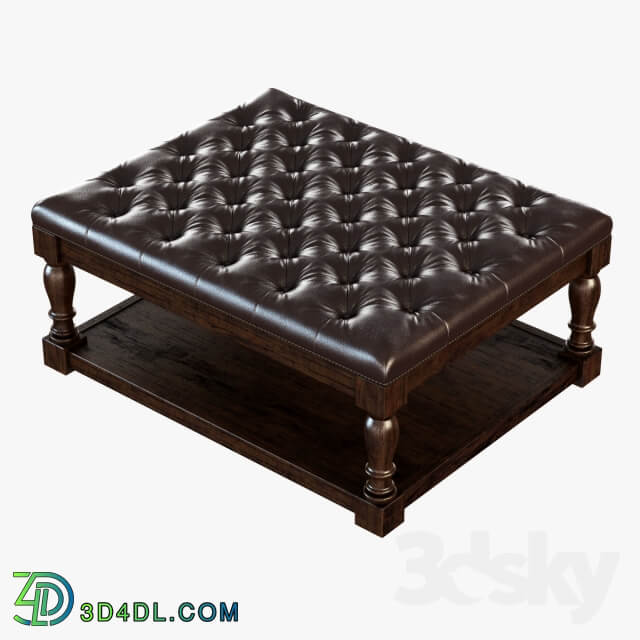 Alfred Coffee Table Leather