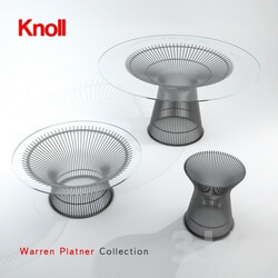 Knoll Platner Dining and Low Tables 