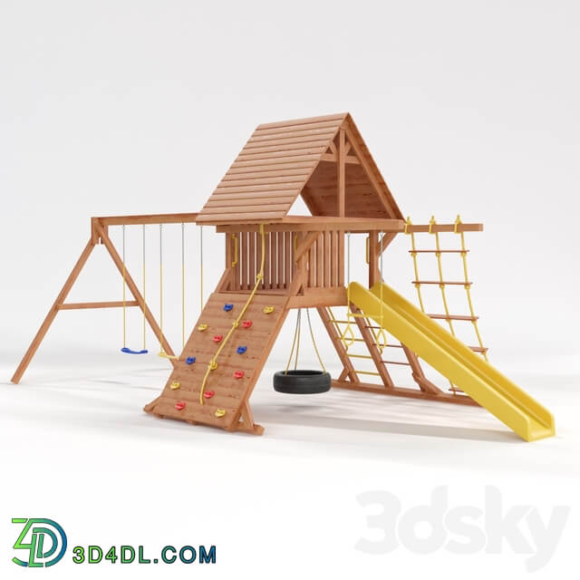 Children 39 s sports complex quot Tree House quot 3D Models