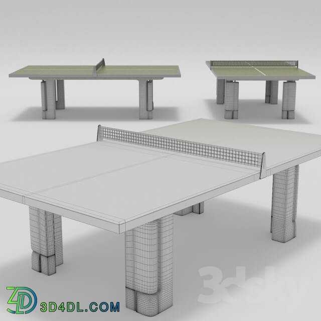 Outdoor Ping Pong Table