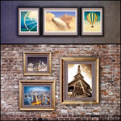 Other decorative objects The picture in the frame 15 piece Collection 1  
