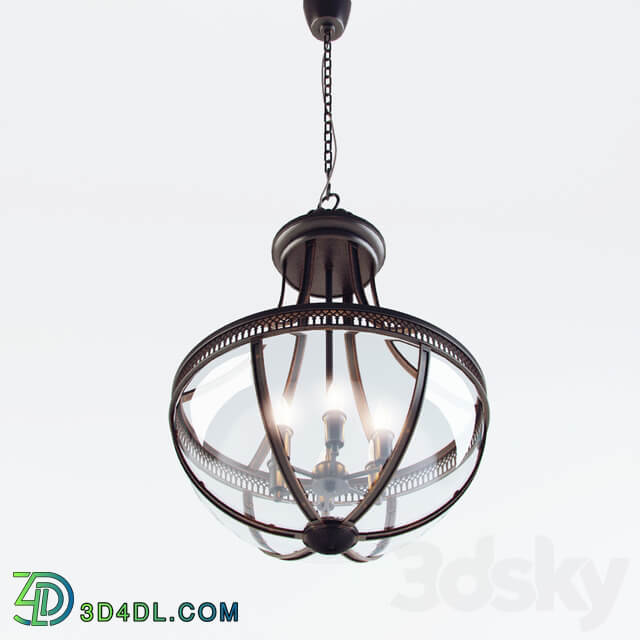 Eichholtz Lantern Capitol Hill L Pendant light 3D Models