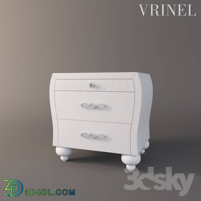 Sideboard Chest of drawer Dresser mirror and nightstand from the company Vrinel