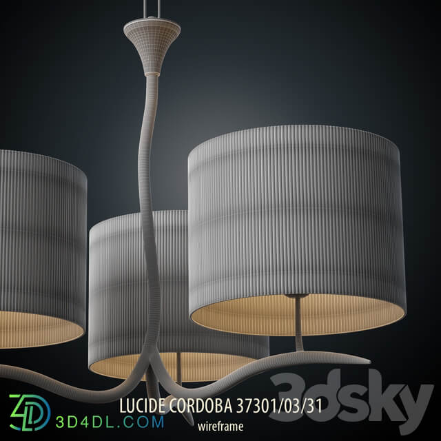 Chandelier LUCIDE CORDOBA 37301 03 31 Pendant light 3D Models