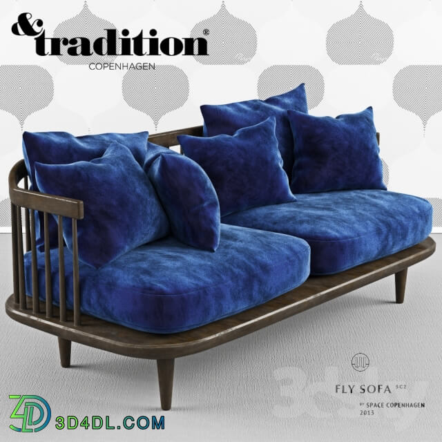 fly sofa andtradition