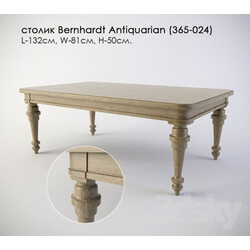 table Bernhardt Antiquarian 365 024  