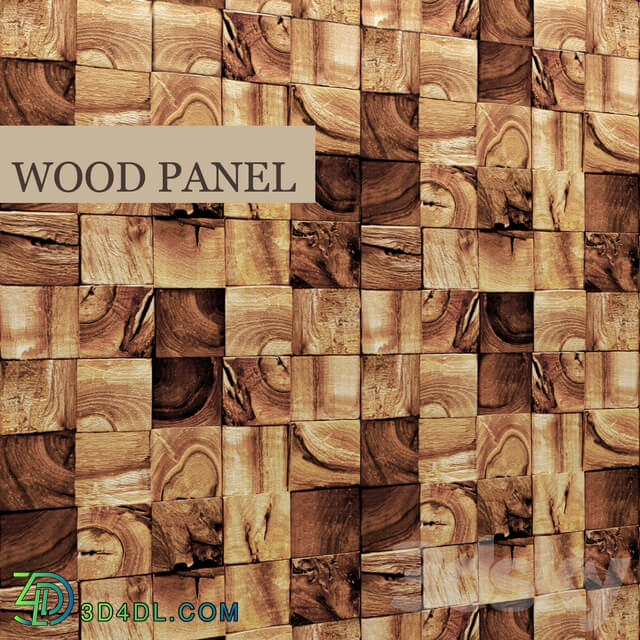 Wood panel Other decorative objects 3D Models