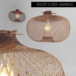 Bamboo Ceiling Lamp Pendant light 3D Models 