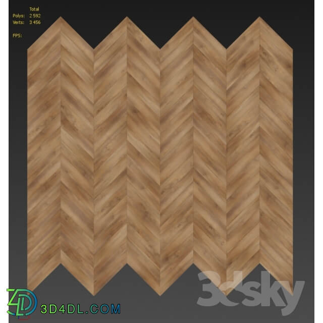 Parquet chevron classic