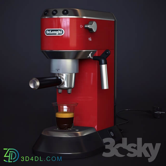 Carob coffee maker Delonghi EC 680 R